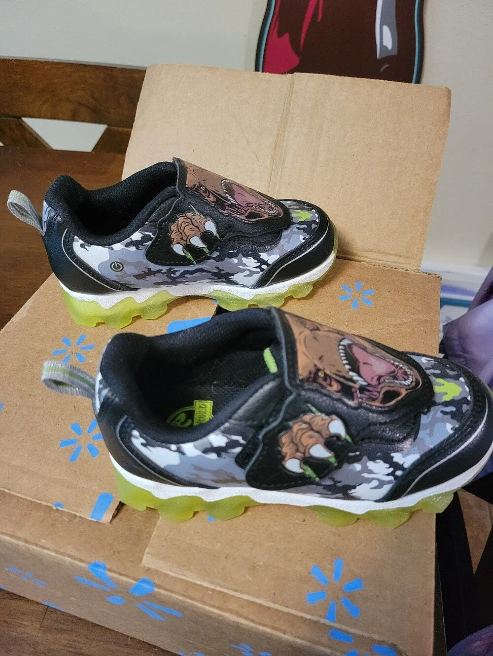 Little Boys Jurassic World Shoes.